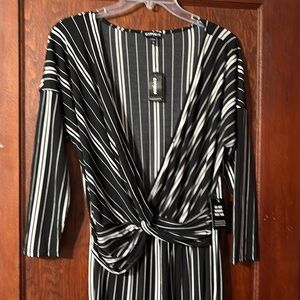 Express striped jumper. NWT medium